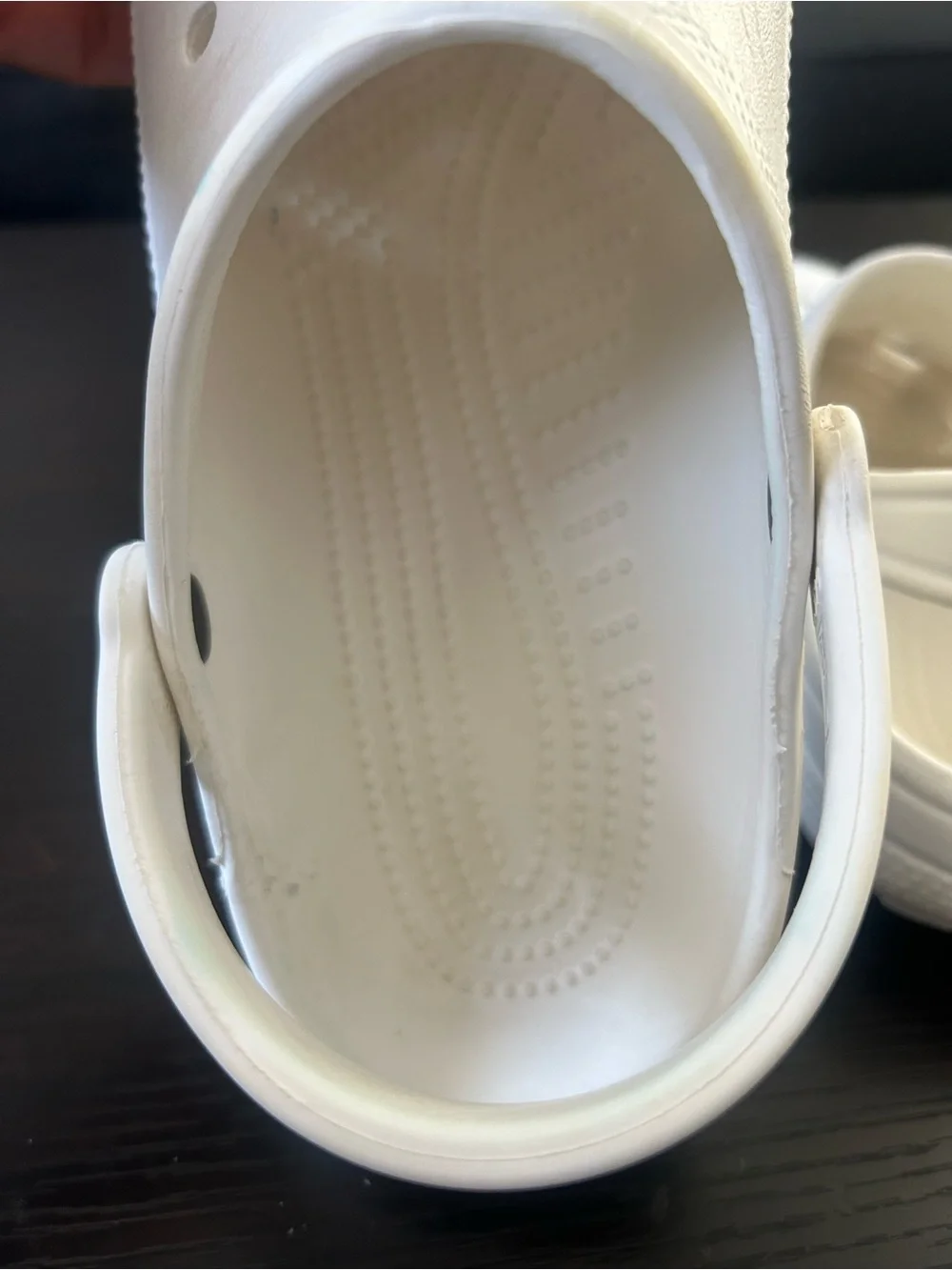 Crocs Classic White junior Clog Sandals - Comfortable Slip-On